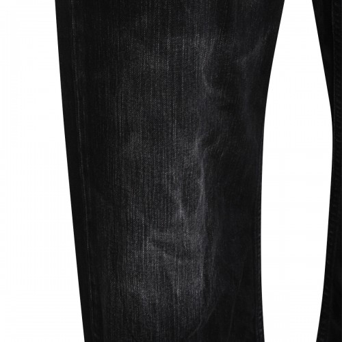 BLACK COTTON JEANS