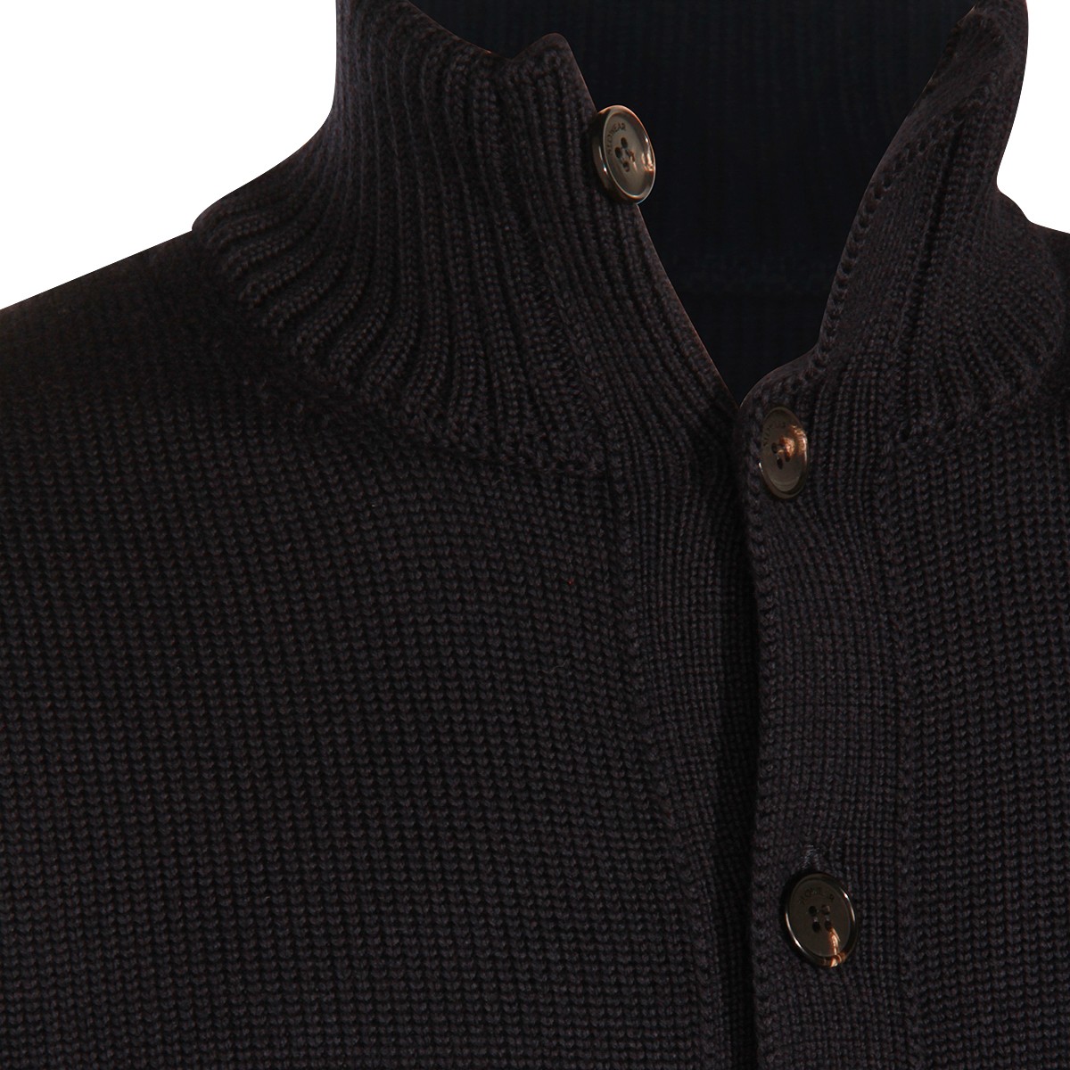BLACK WOOL KNITWEAR BLACK WOOL KNITWEAR