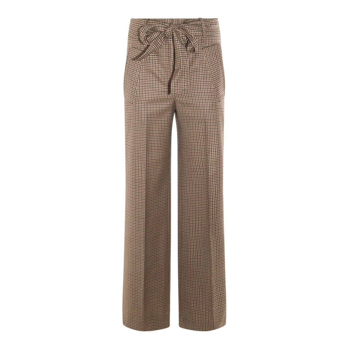 BROWN WOOL PANTS BROWN WOOL PANTS