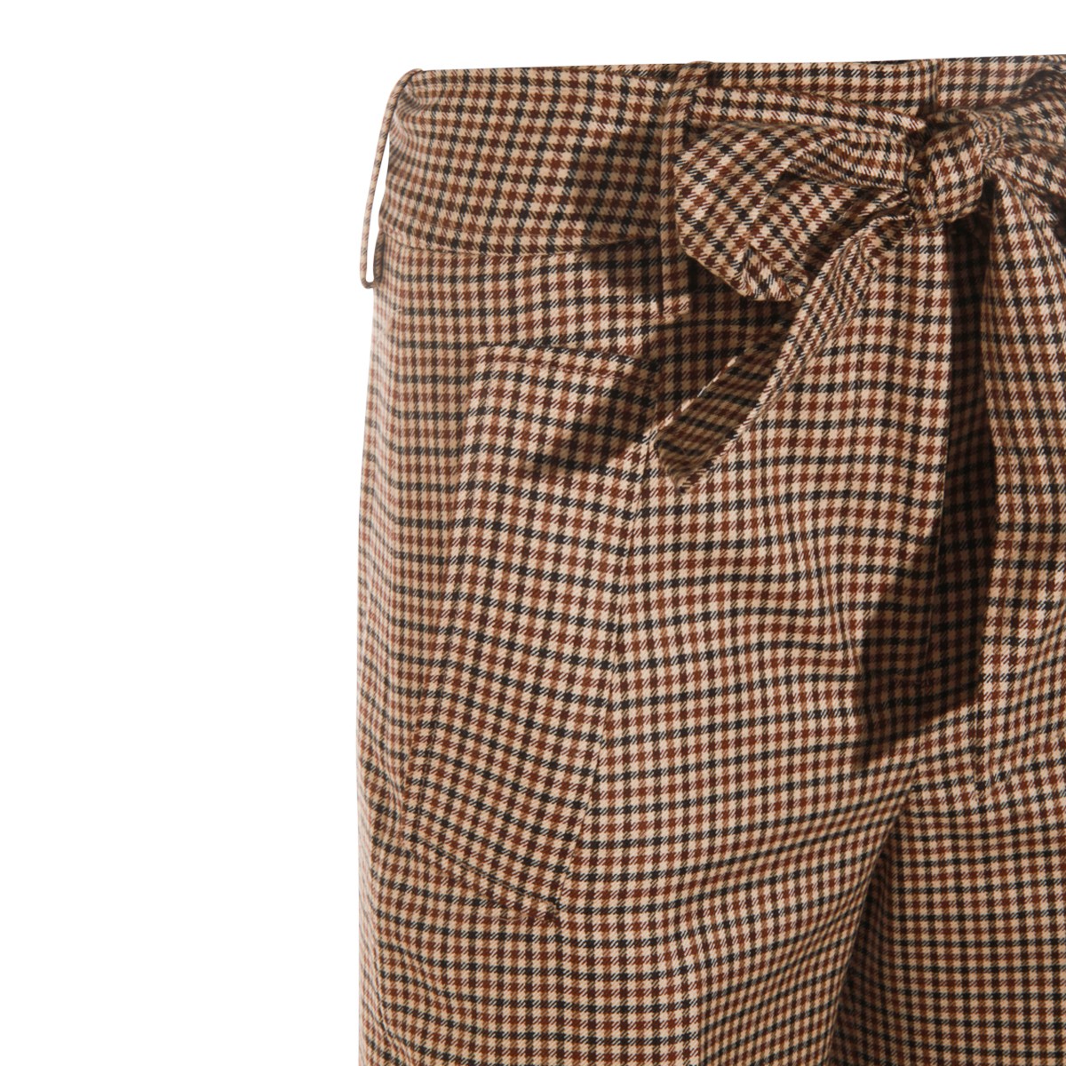 BROWN WOOL PANTS BROWN WOOL PANTS