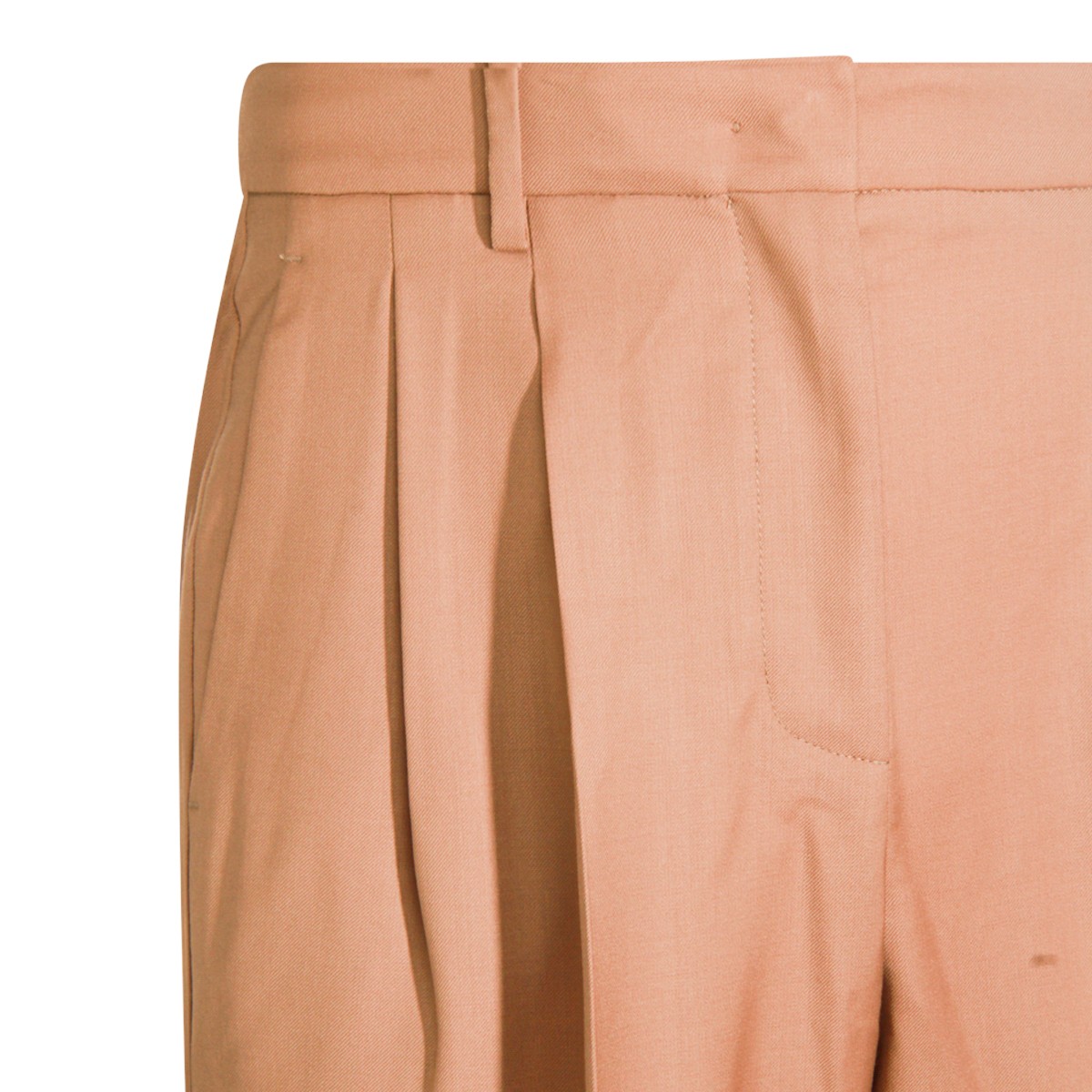 LIGHT PINK WOOL PANTS LIGHT PINK WOOL PANTS