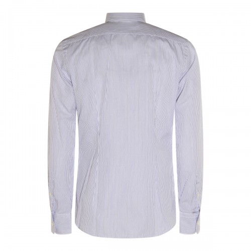 BLUE AND WHITE COTTON SHIRT 2