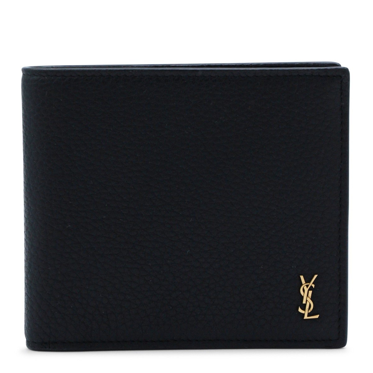 BLACK LEATHER WALLET
