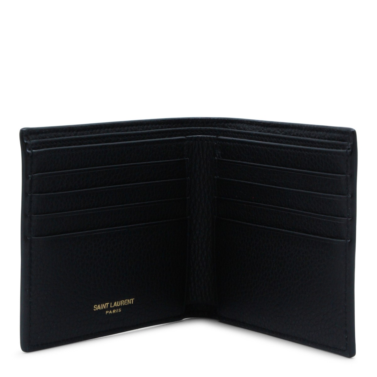 BLACK LEATHER WALLET