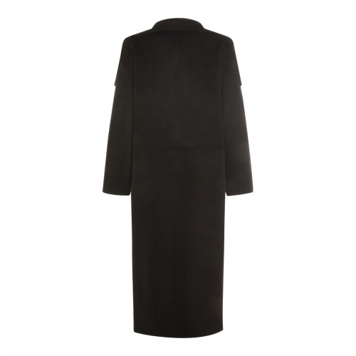 BLACK WOOL COAT