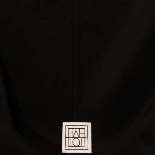 BLACK WOOL COAT
