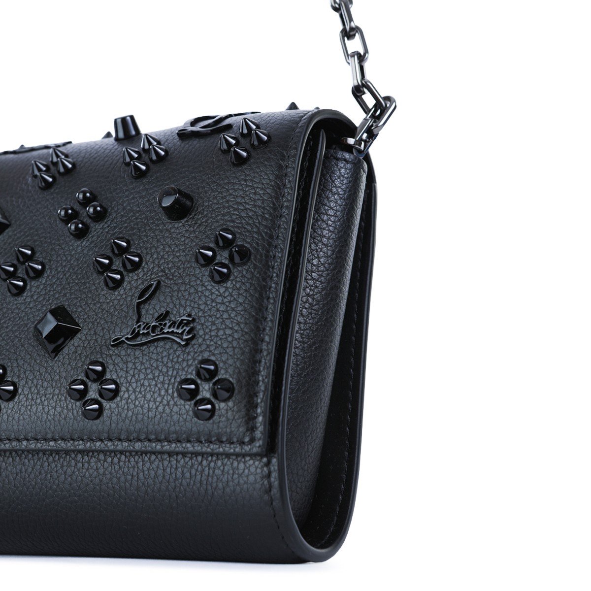 BLACK LEATHER PALOMA CLUTCH BLACK LEATHER PALOMA CLUTCH