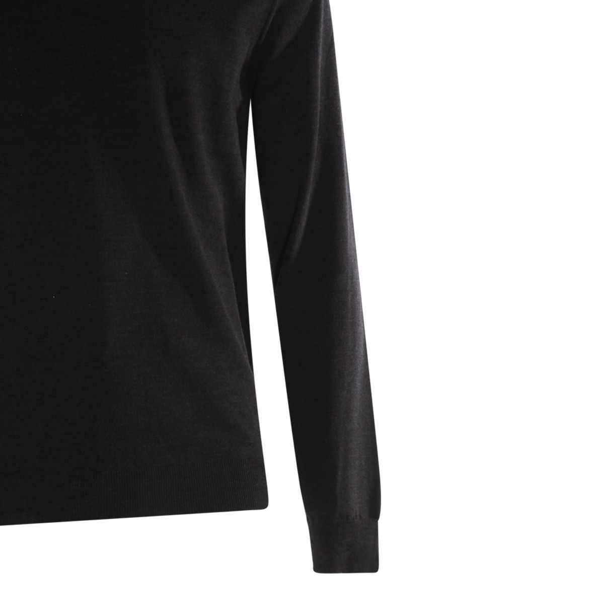 BLACK WOOL KNITWEAR BLACK WOOL KNITWEAR