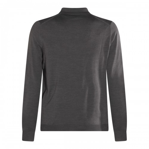 GREY WOOL KNITWEAR