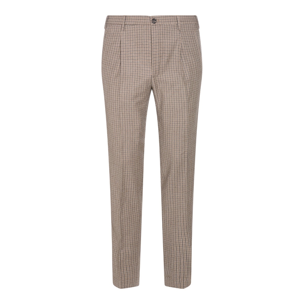 BEIGE WOOL PANTS