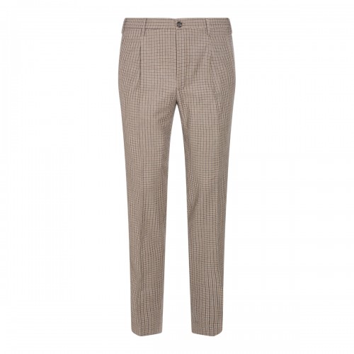 BEIGE WOOL PANTS