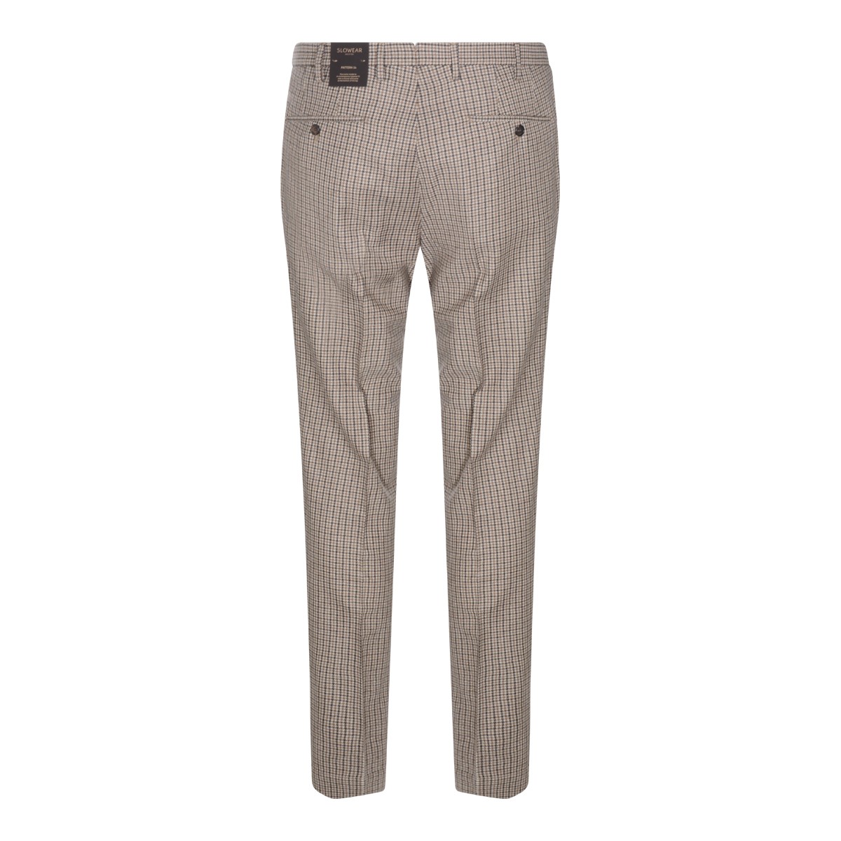 BEIGE WOOL PANTS