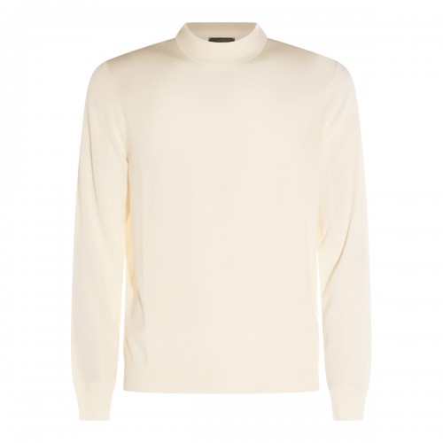 CREAM WOOL KNITWEAR