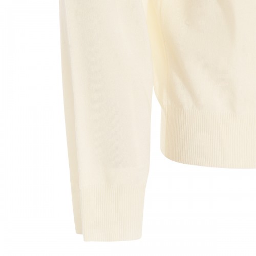 CREAM WOOL KNITWEAR