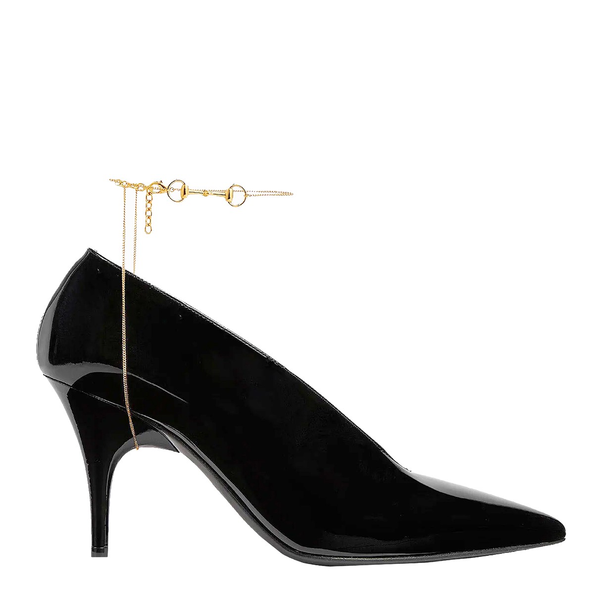 BLACK LEATHER GUCCI 97 PUMPS BLACK LEATHER GUCCI 97 PUMPS