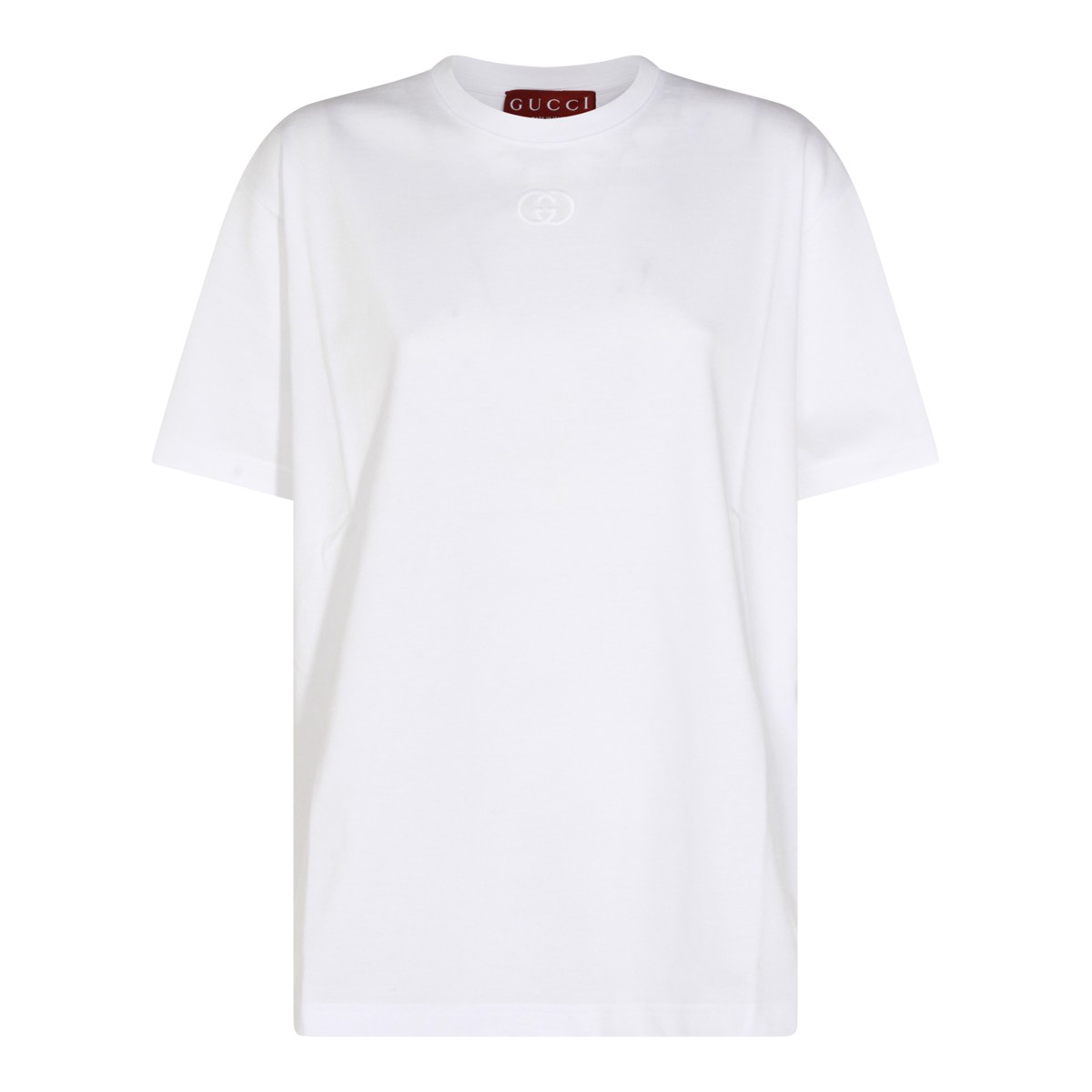 WHITE COTTON T-SHIRT WHITE COTTON T-SHIRT