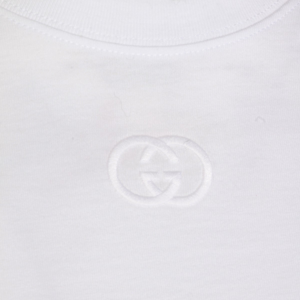 WHITE COTTON T-SHIRT WHITE COTTON T-SHIRT