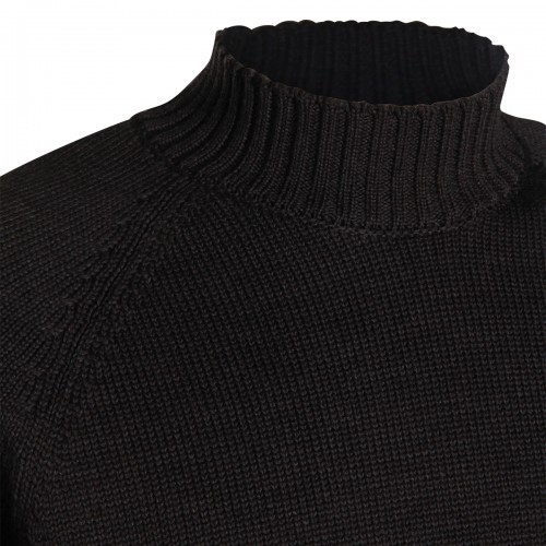 NAVY WOOL KNITWEAR