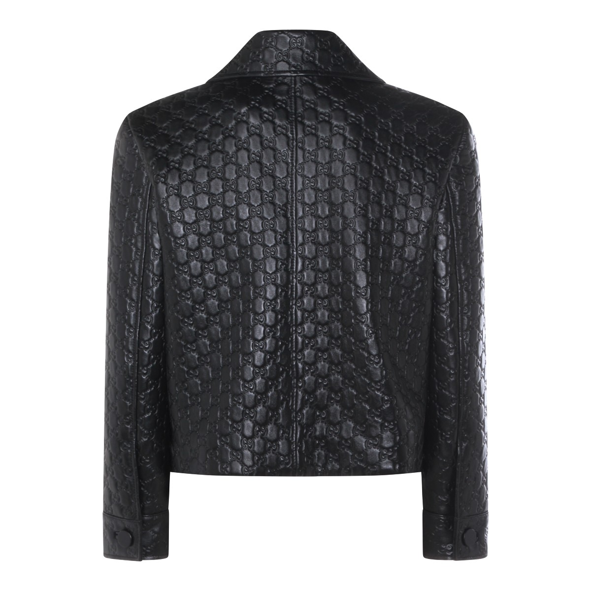 BLACK LEATHER JACKET