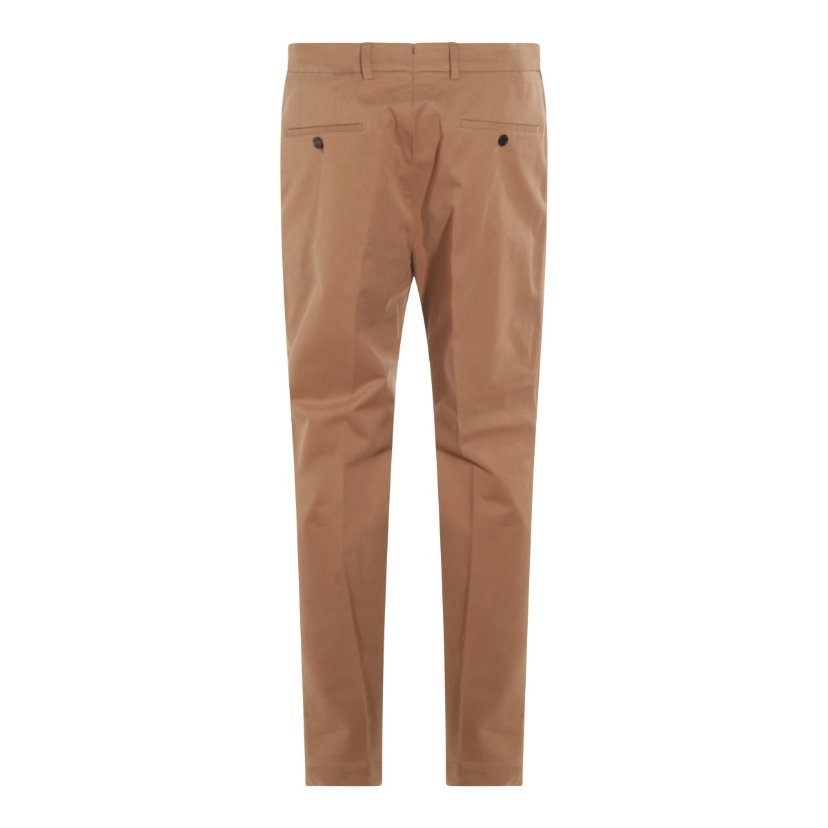 CAMEL COTTON PANTS