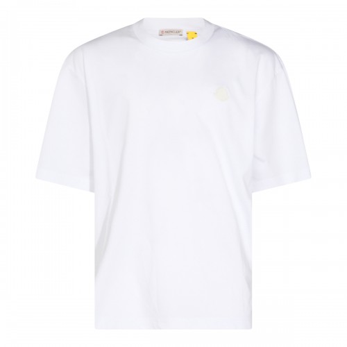 WHITE COTTON T-SHIRT