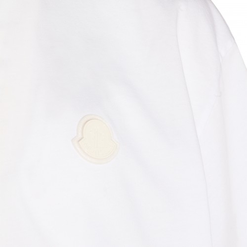 WHITE COTTON T-SHIRT