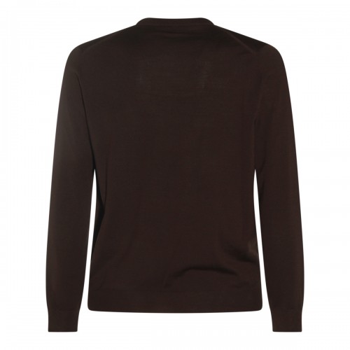BROWN WOOL KNITWEAR 2