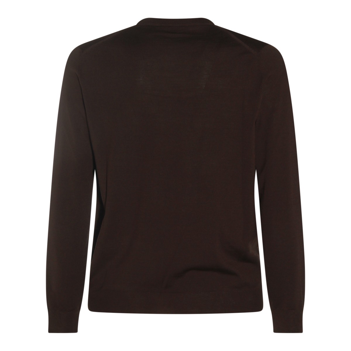 BROWN WOOL KNITWEAR BROWN WOOL KNITWEAR