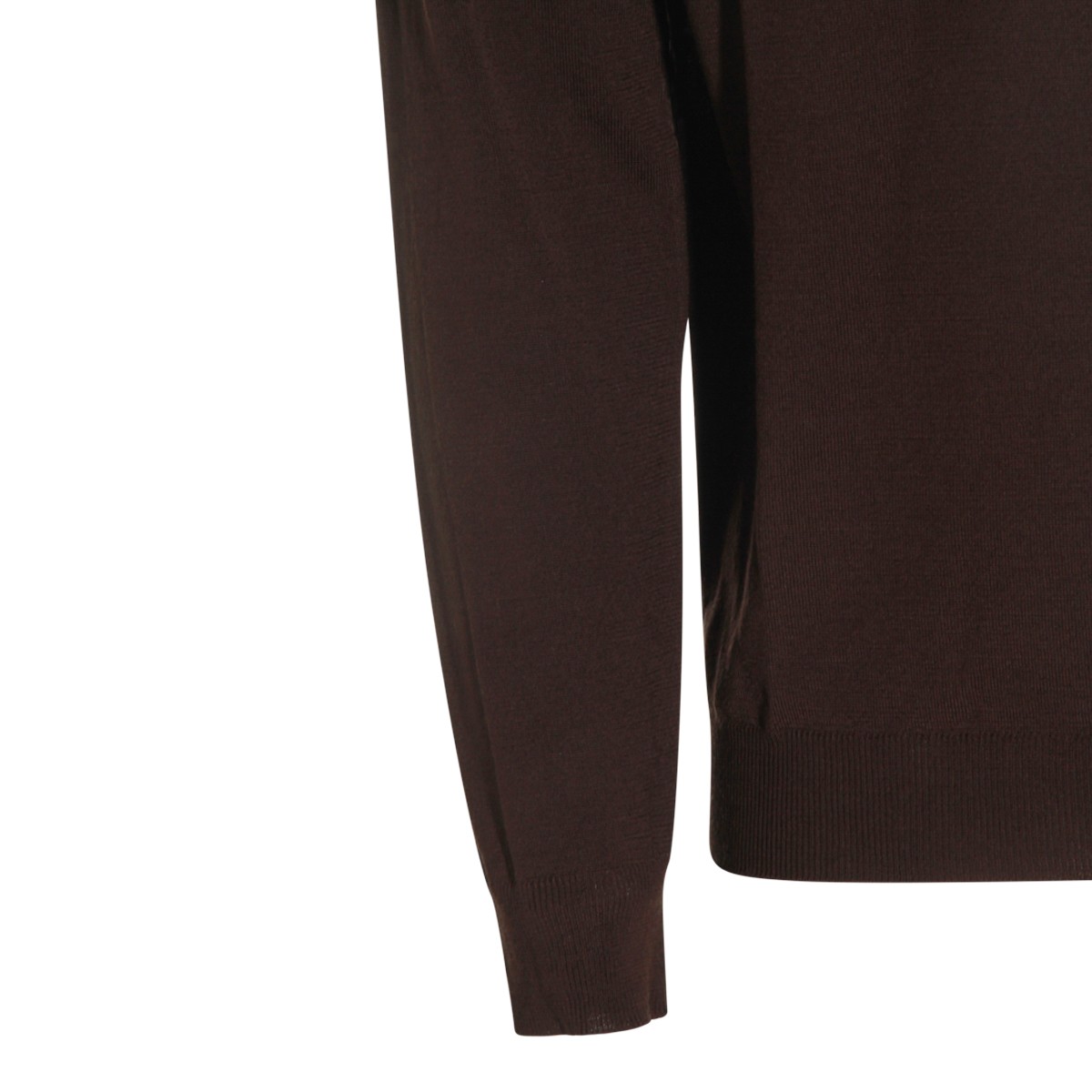 BROWN WOOL KNITWEAR BROWN WOOL KNITWEAR