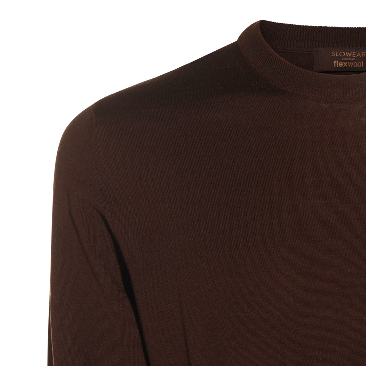 BROWN WOOL KNITWEAR BROWN WOOL KNITWEAR
