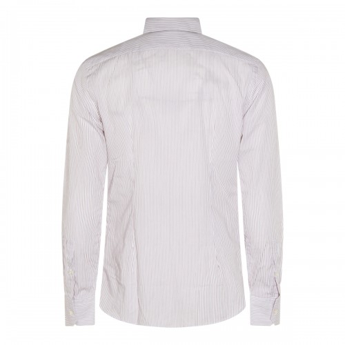 RED AND WHITE COTTON SHIRT