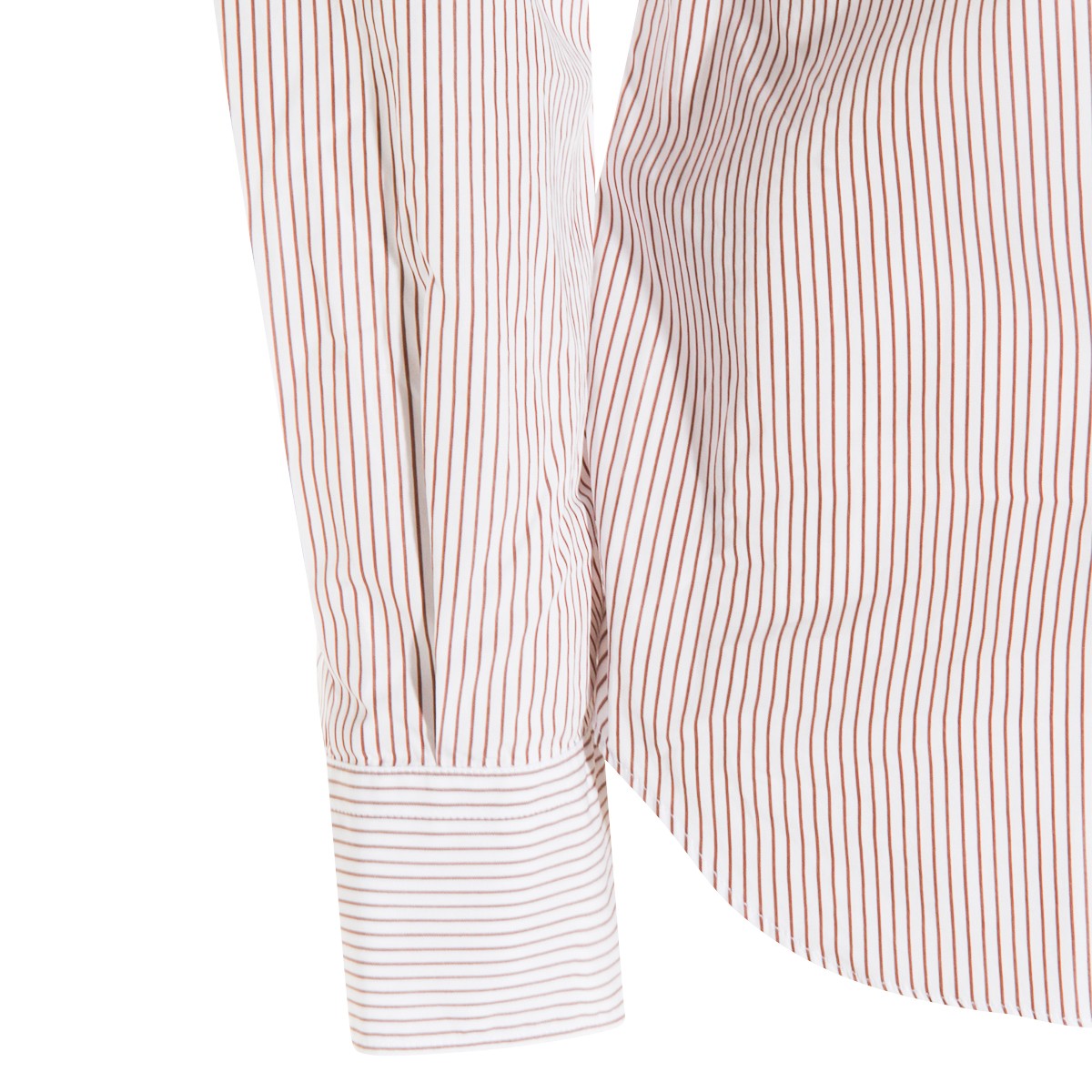 RED AND WHITE COTTON SHIRT RED AND WHITE COTTON SHIRT