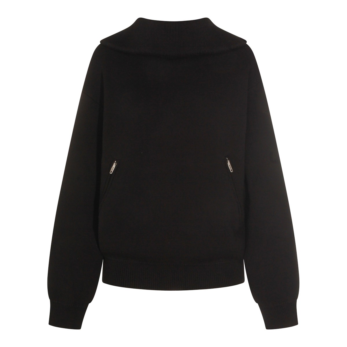 BLACK COTTON KNITWEAR BLACK COTTON KNITWEAR