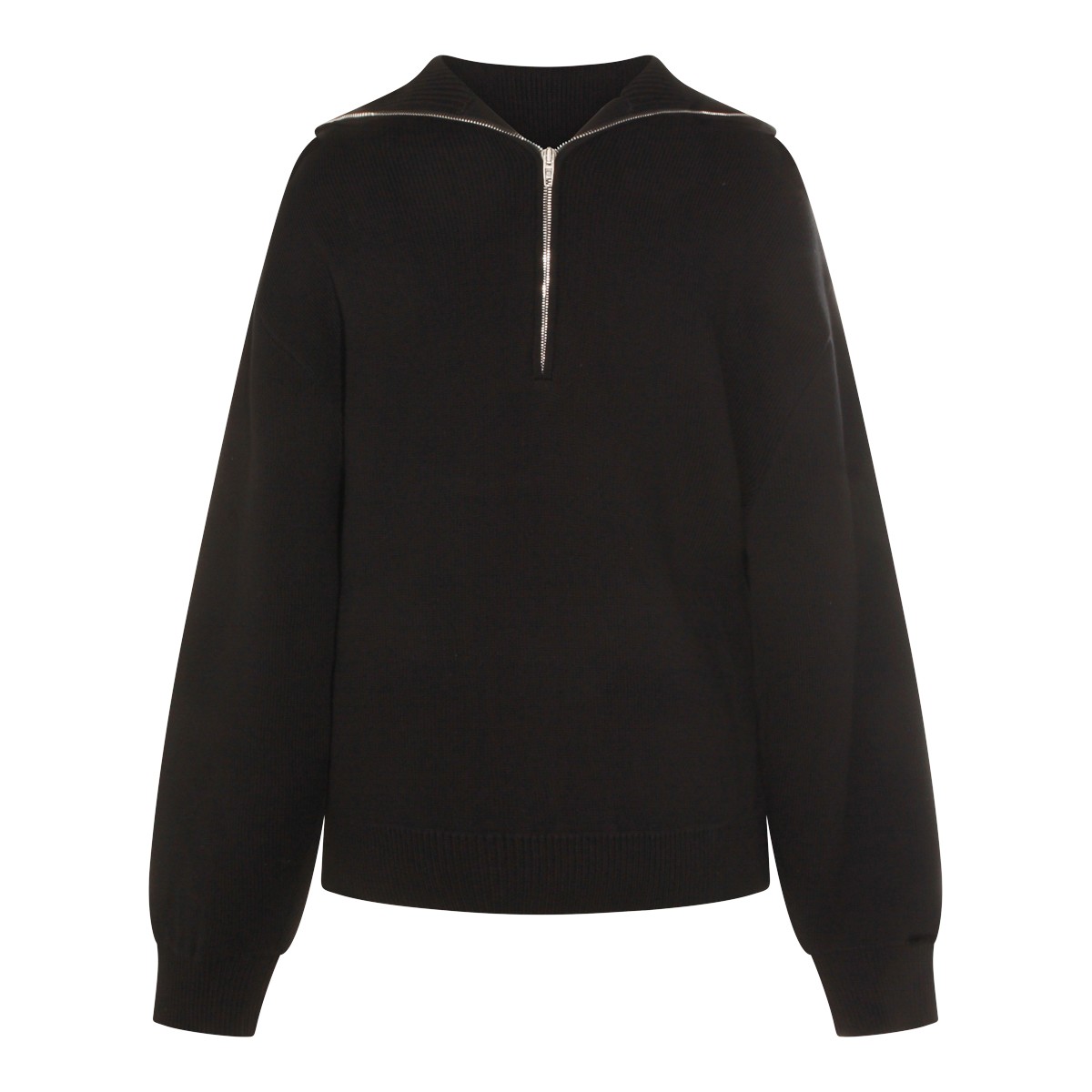 BLACK COTTON KNITWEAR BLACK COTTON KNITWEAR