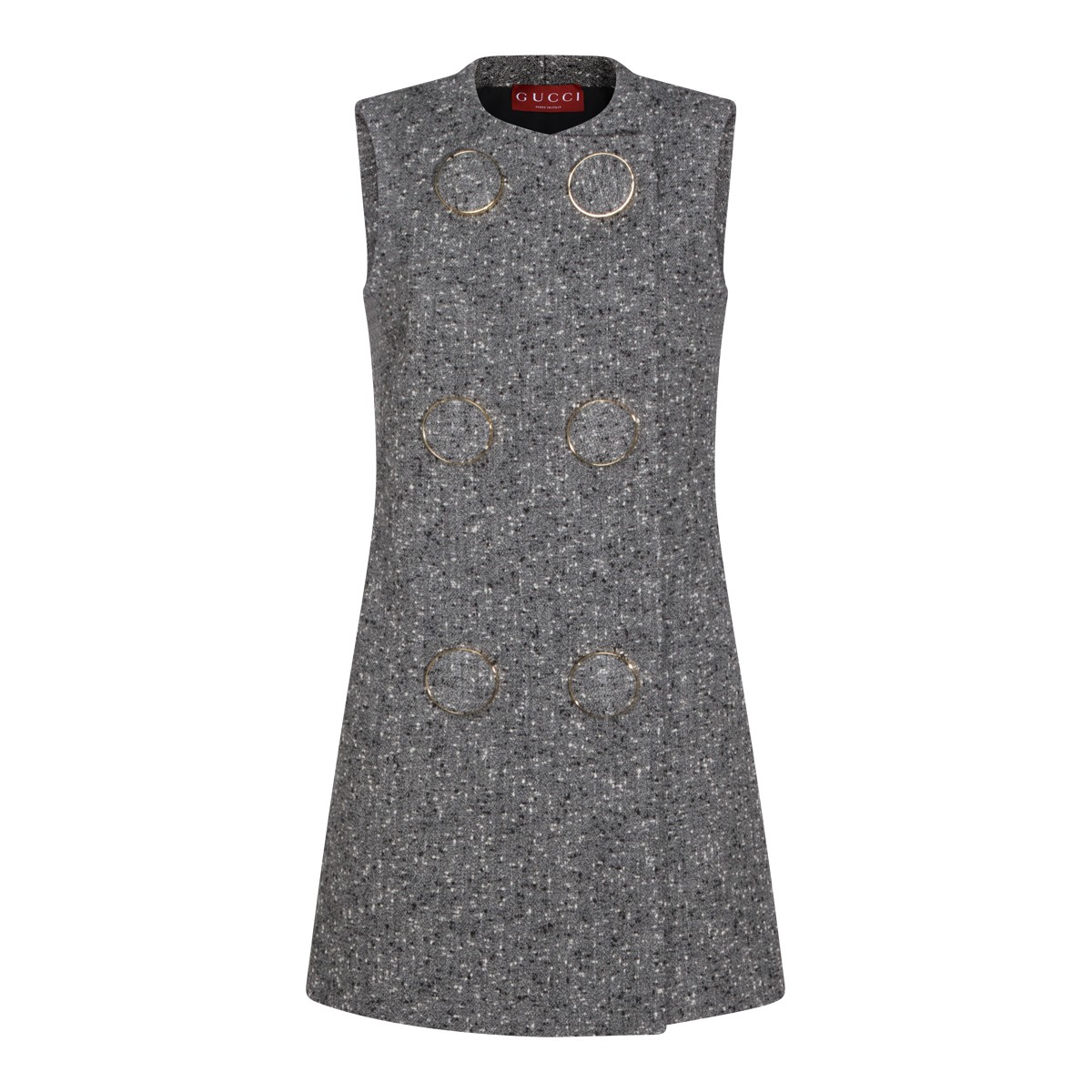 GREY WOOL DRESS GREY WOOL DRESS