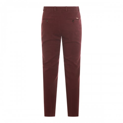 RED COTTON PANTS 2