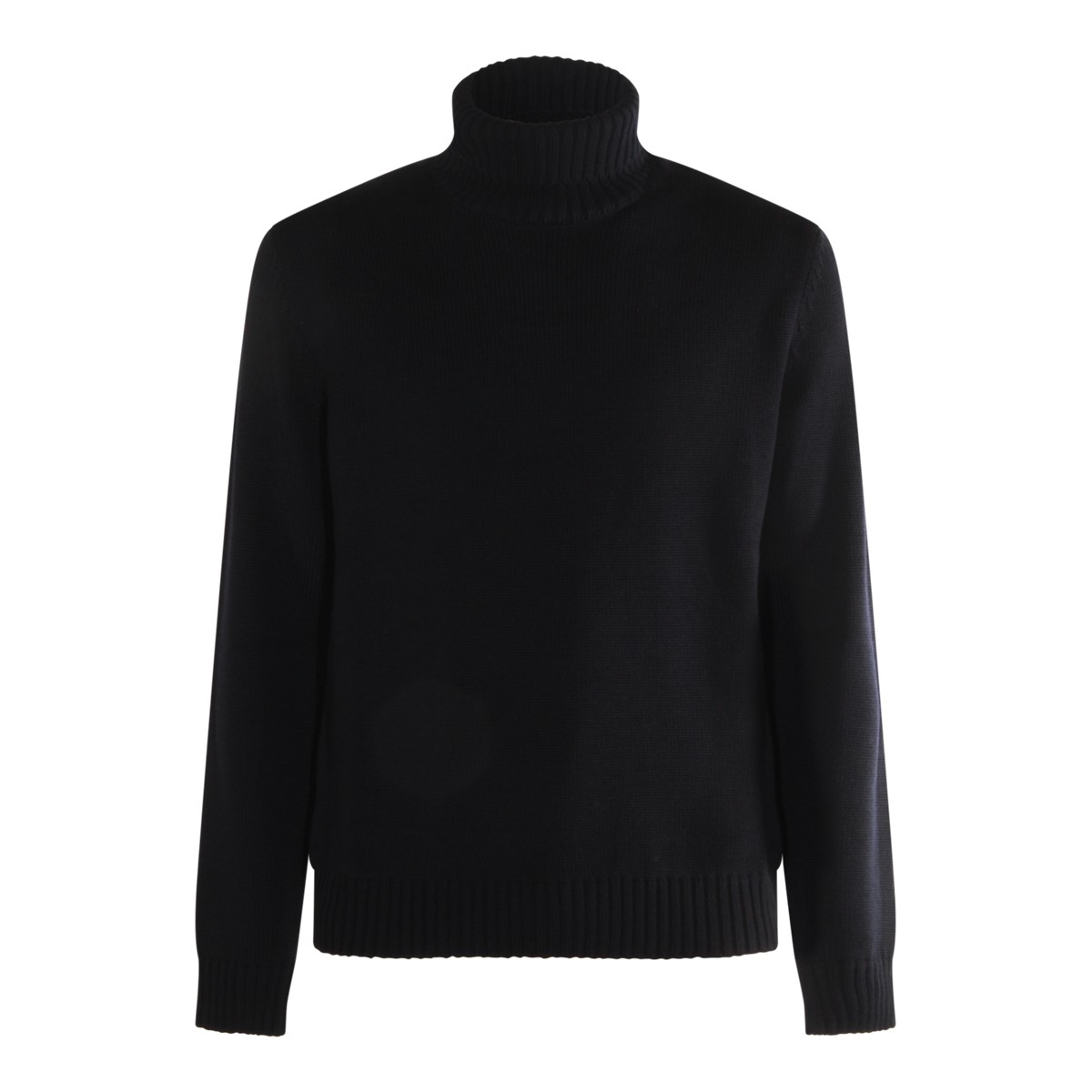 BLACK WOOL KNITWEAR BLACK WOOL KNITWEAR