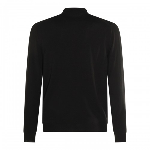 BLACK WOOL KNITWEAR 2