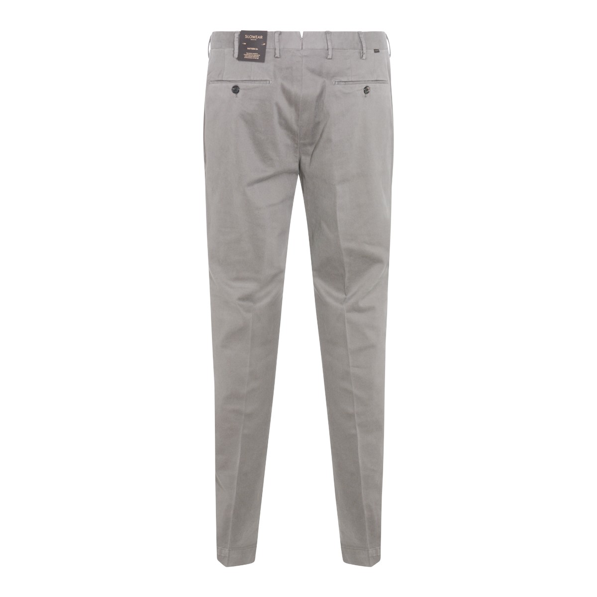GREY COTTON PANTS
