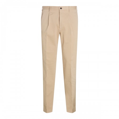 BEIGE COTTON PANTS