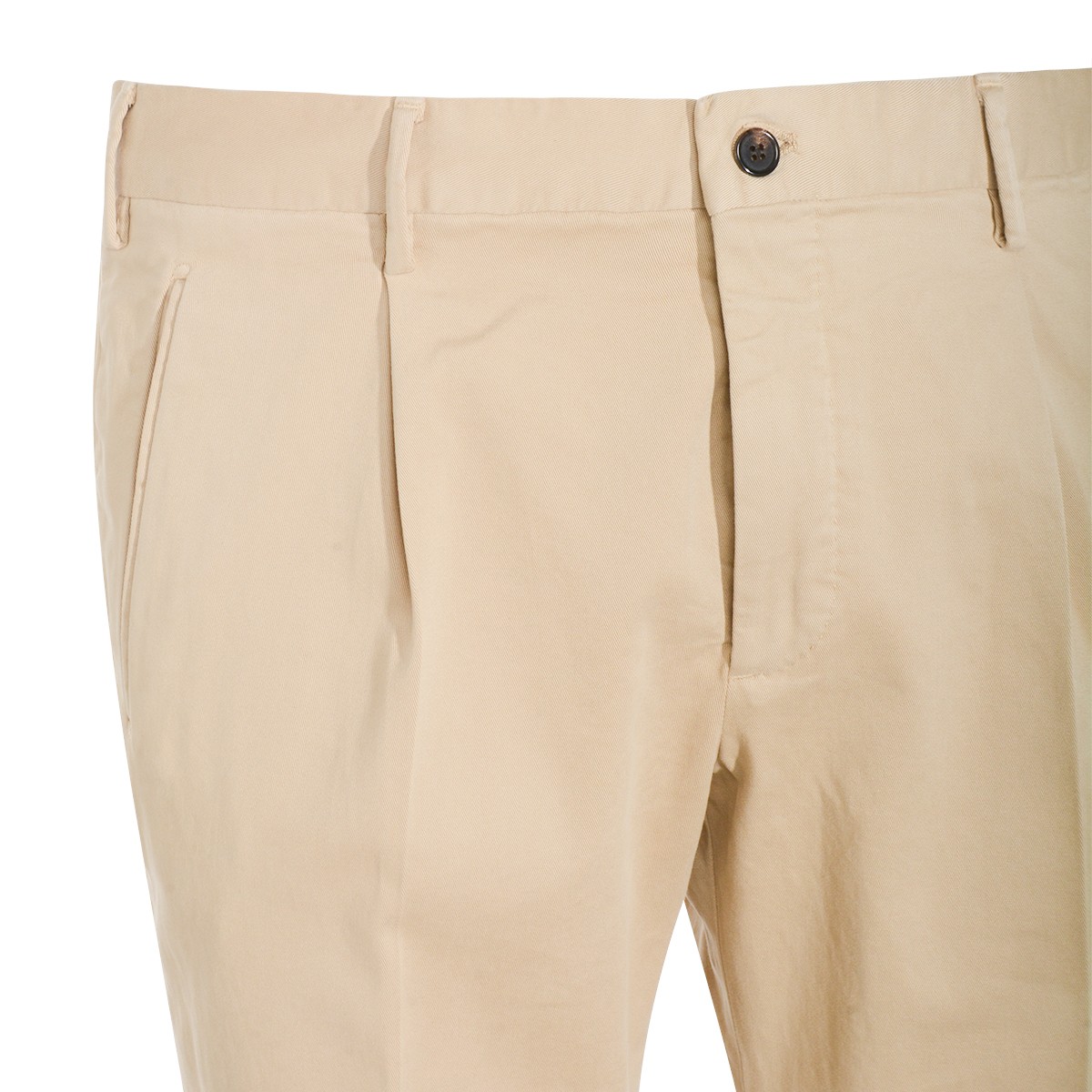 BEIGE COTTON PANTS