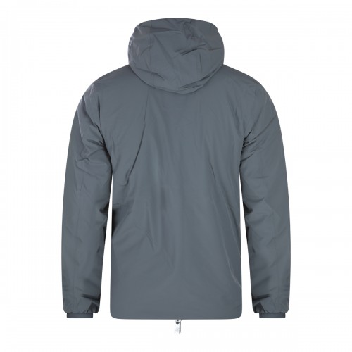 GREY NYLON JACK CASUAL JACKET