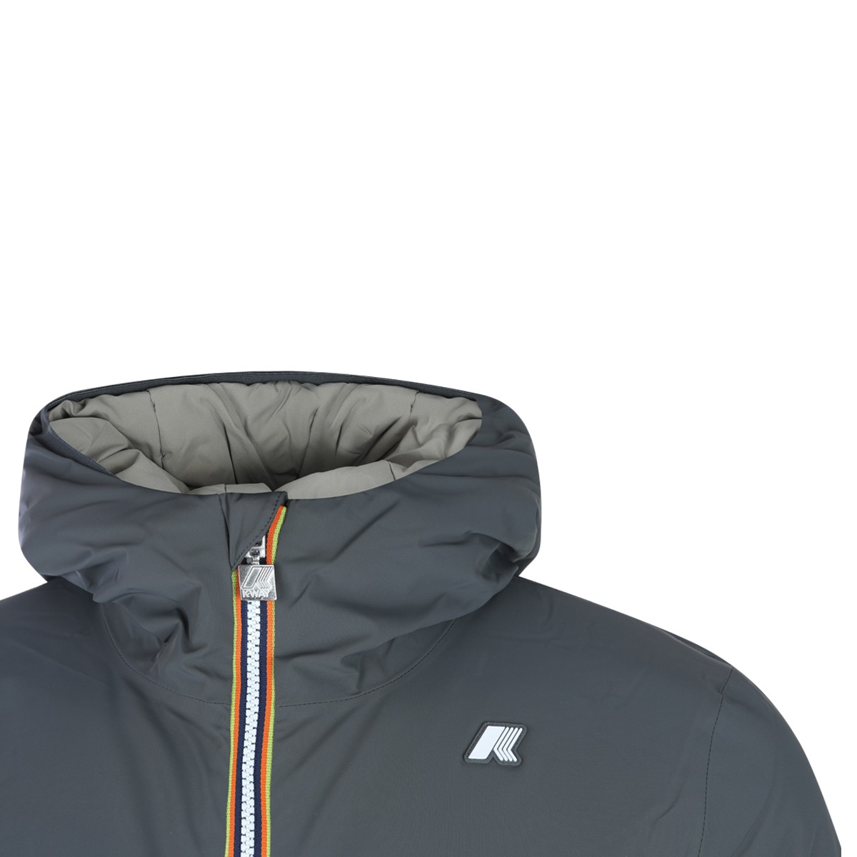 GREY NYLON JACK CASUAL JACKET GREY NYLON JACK CASUAL JACKET