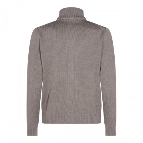 GREY WOOL KNITWEAR 2