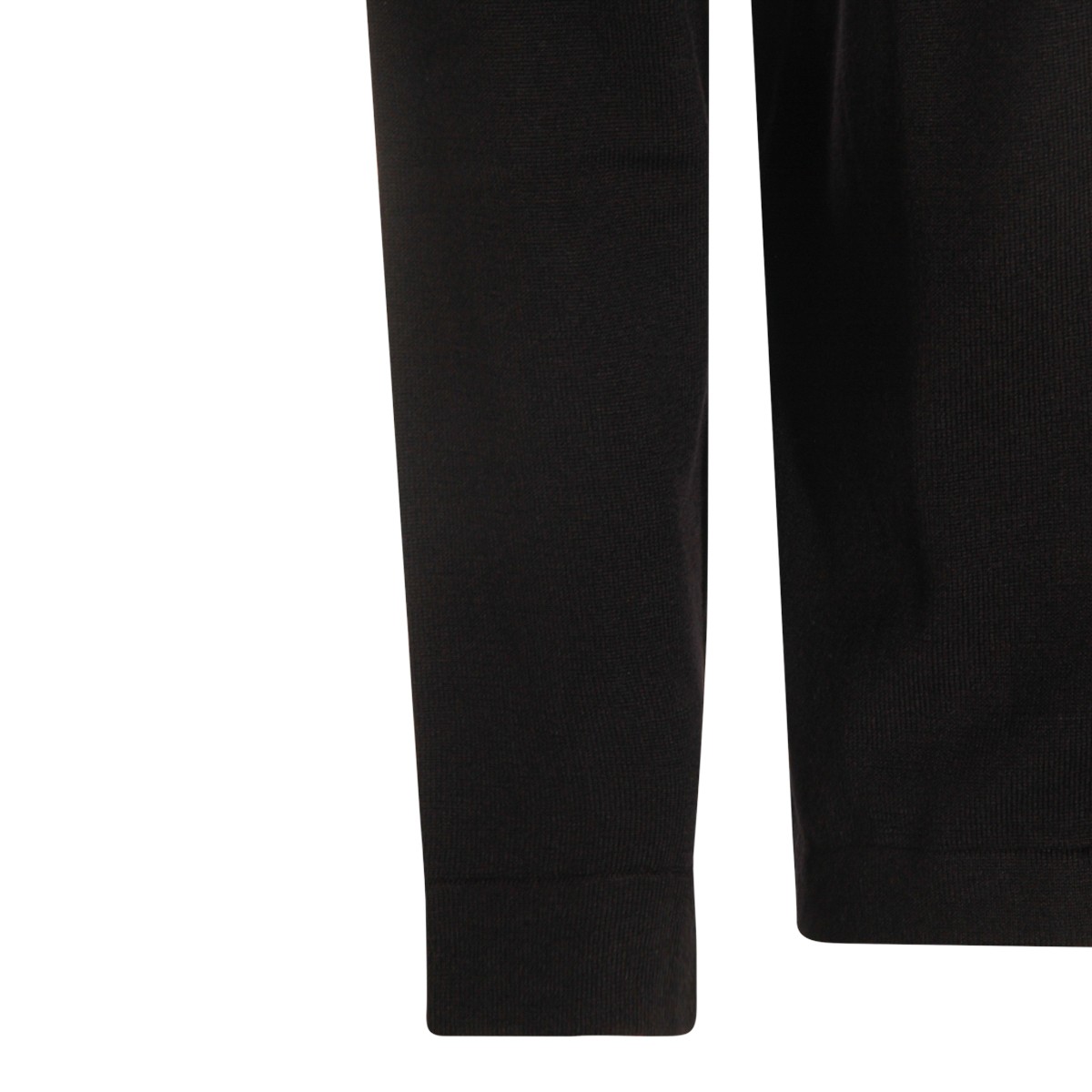 BLACK WOOL KNITWEAR BLACK WOOL KNITWEAR