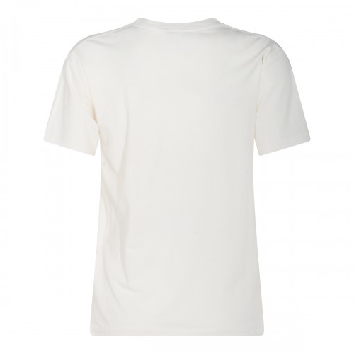 WHITE COTTON T-SHIRT