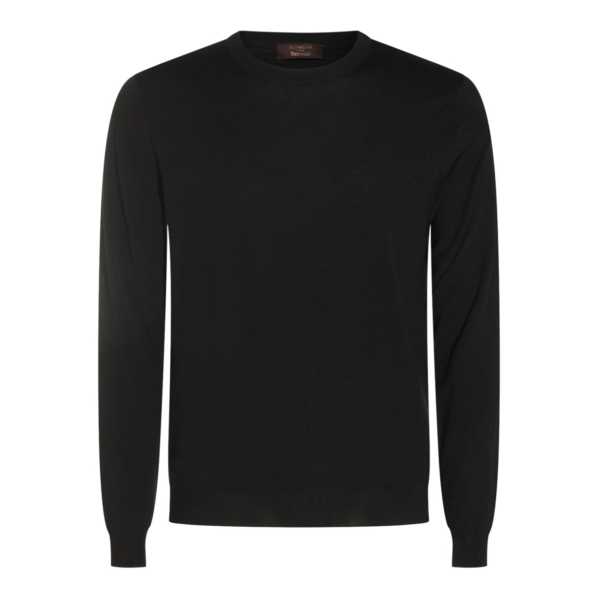 BLACK WOOL KNITWEAR BLACK WOOL KNITWEAR