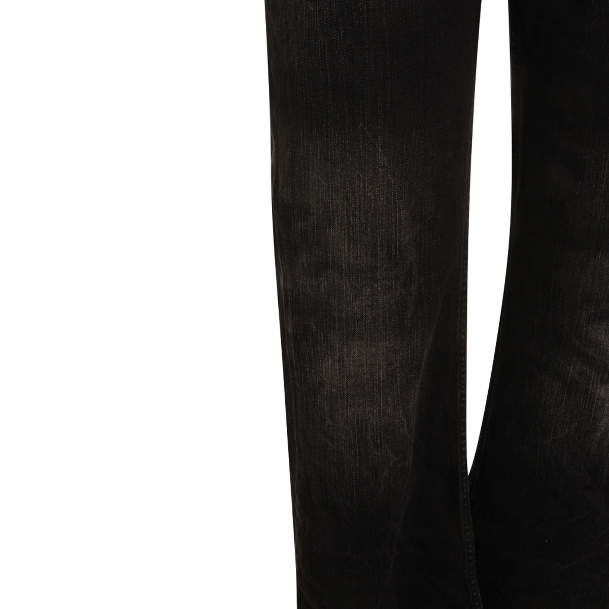 BLACK COTTON JEANS