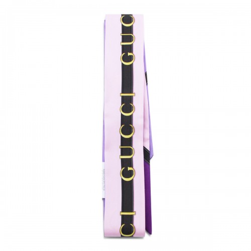 PURPLE SILK SCARF