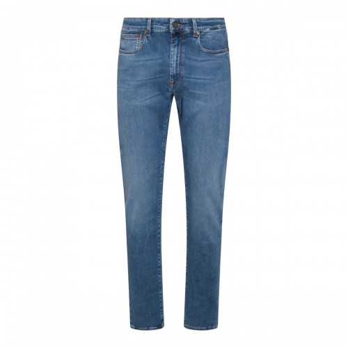 BLUE COTTON JEANS